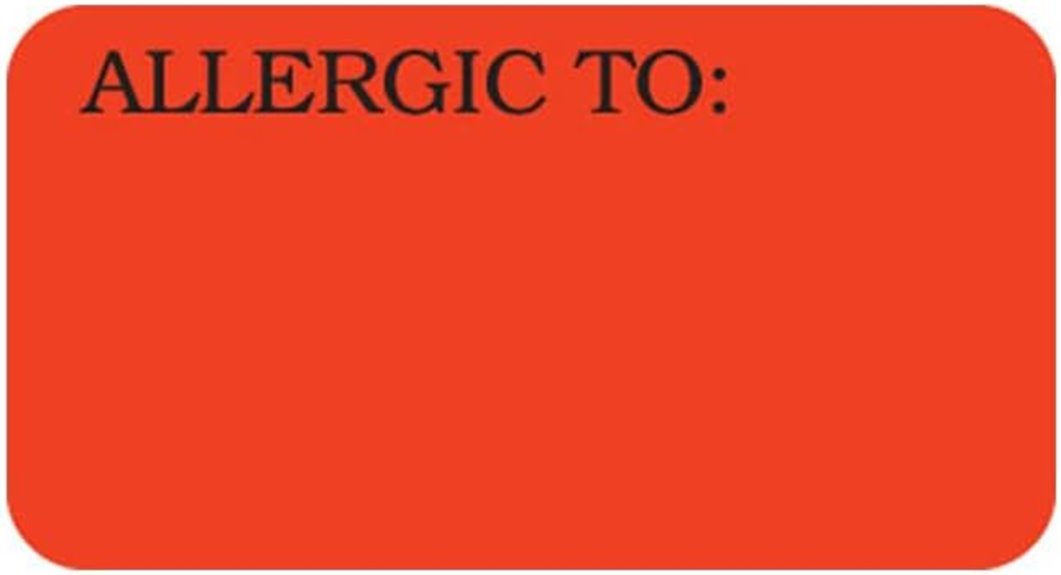warning veterinarian sticker roll
