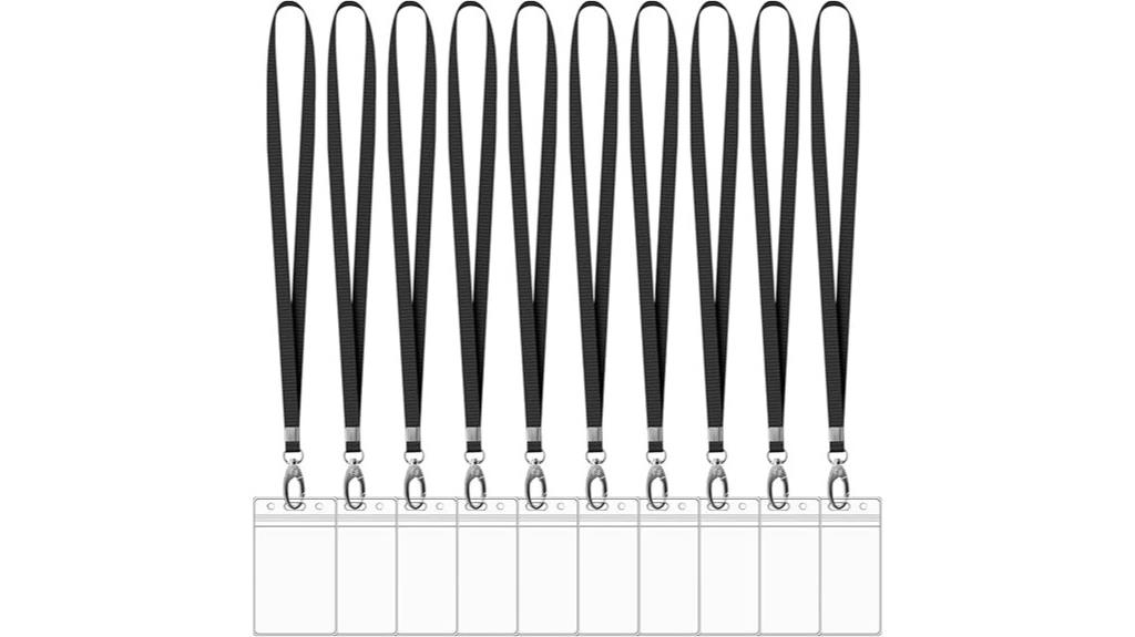 waterproof badge holders set