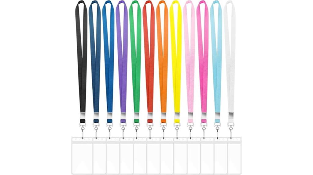 waterproof badge lanyards pack