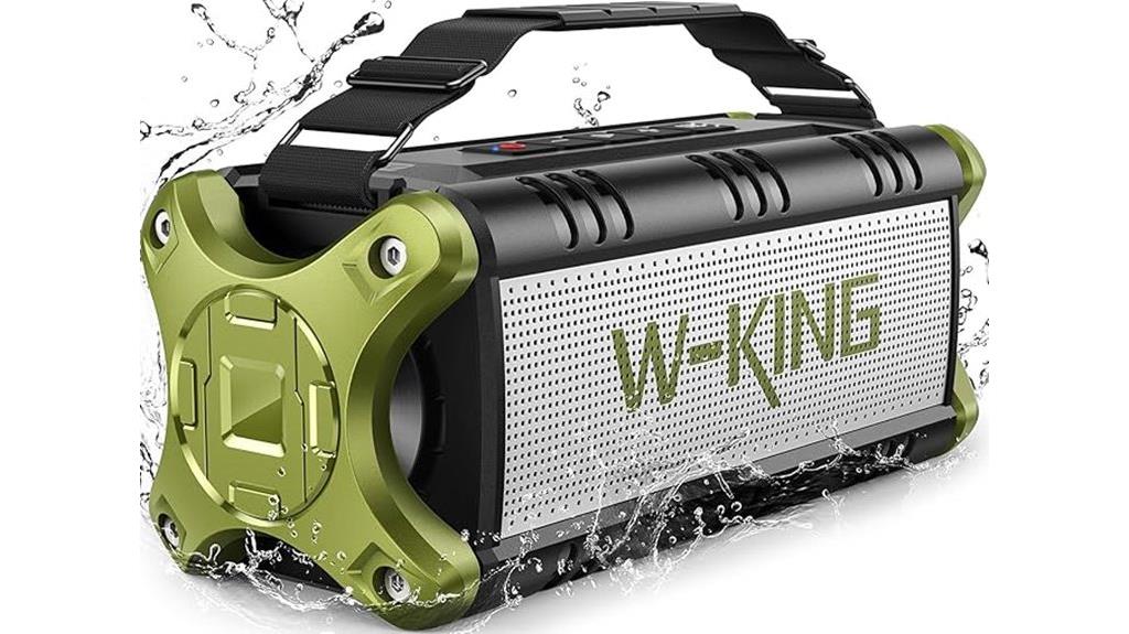 waterproof bluetooth speaker with deep bass