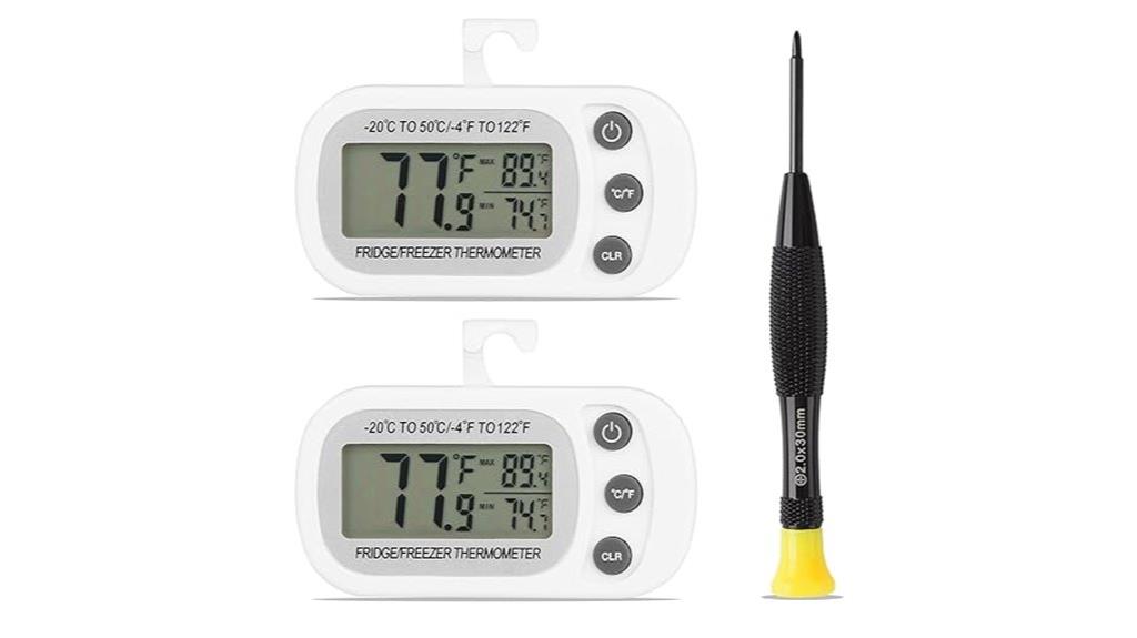 waterproof digital thermometer pack