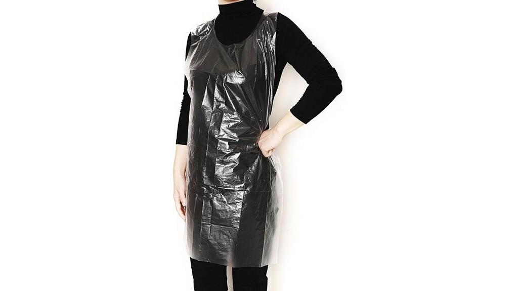 waterproof plastic aprons pack