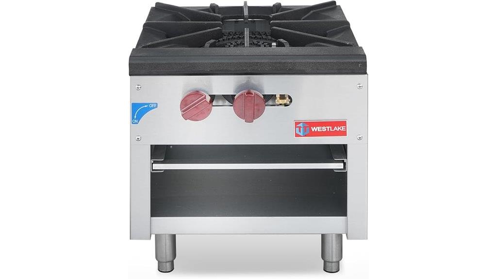 westlake commercial gas range