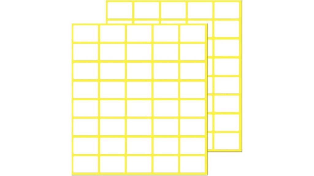 white price sticker pack
