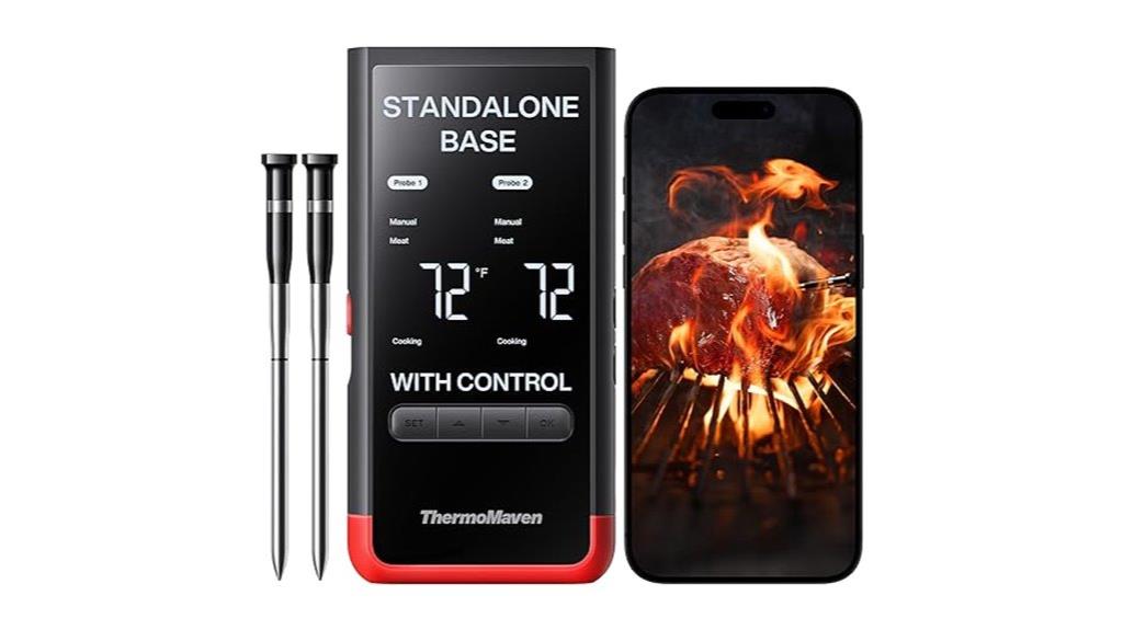 wireless bluetooth meat thermometer