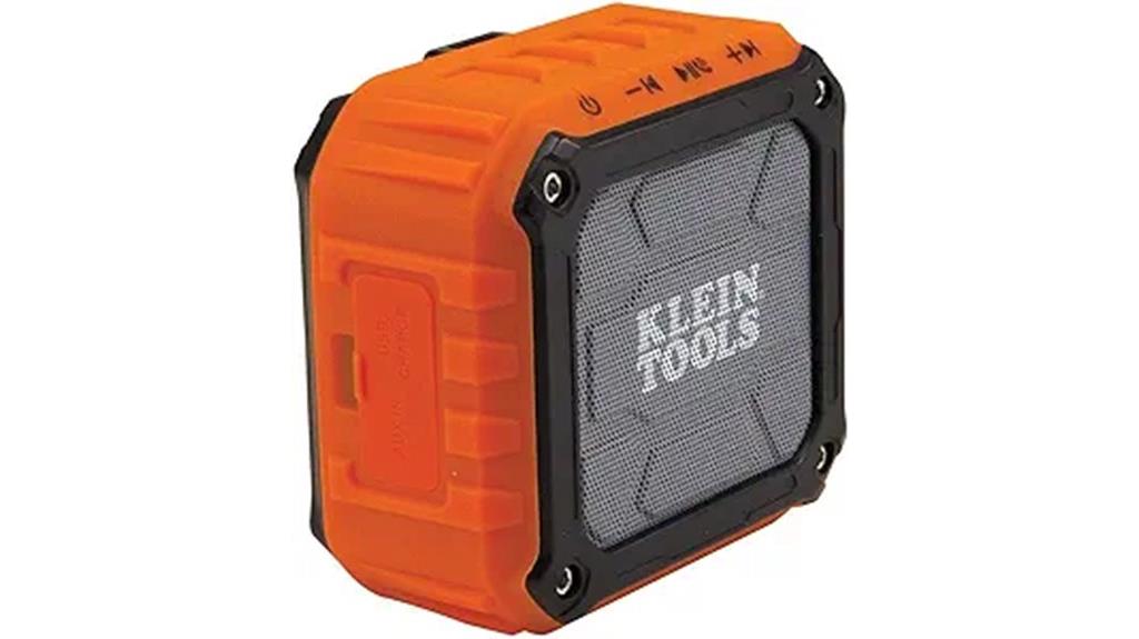 wireless jobsite bluetooth speaker
