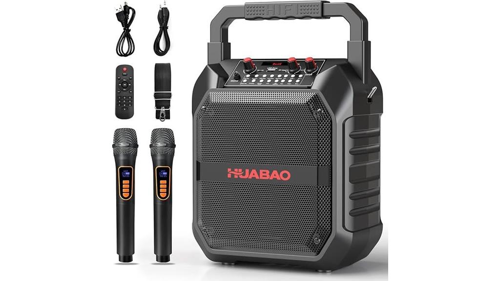 wireless karaoke bluetooth speaker