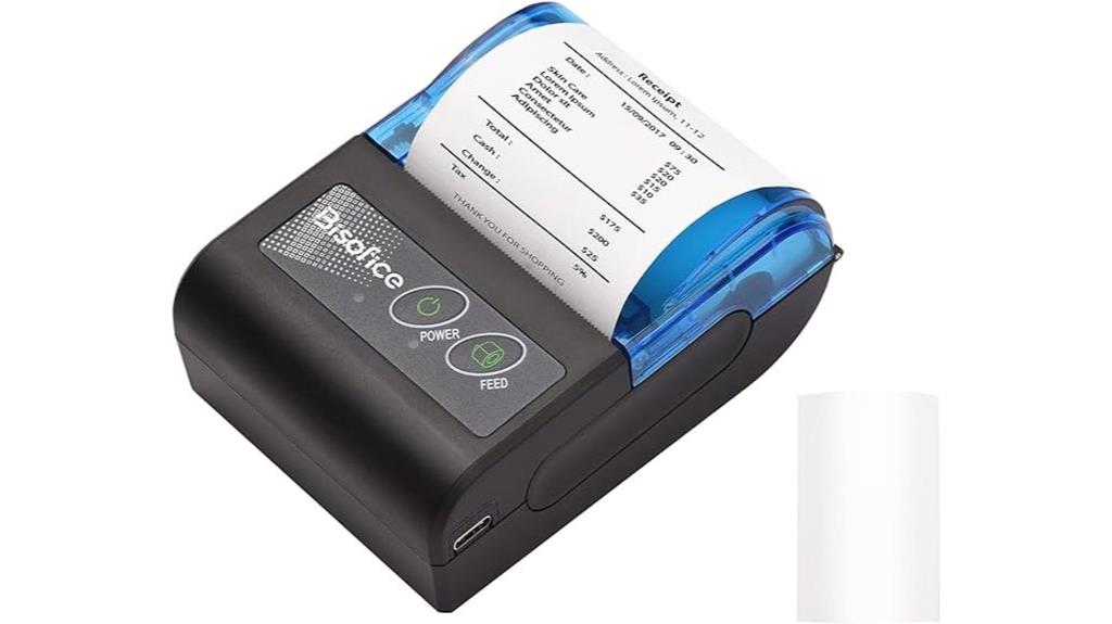 wireless portable mini printer