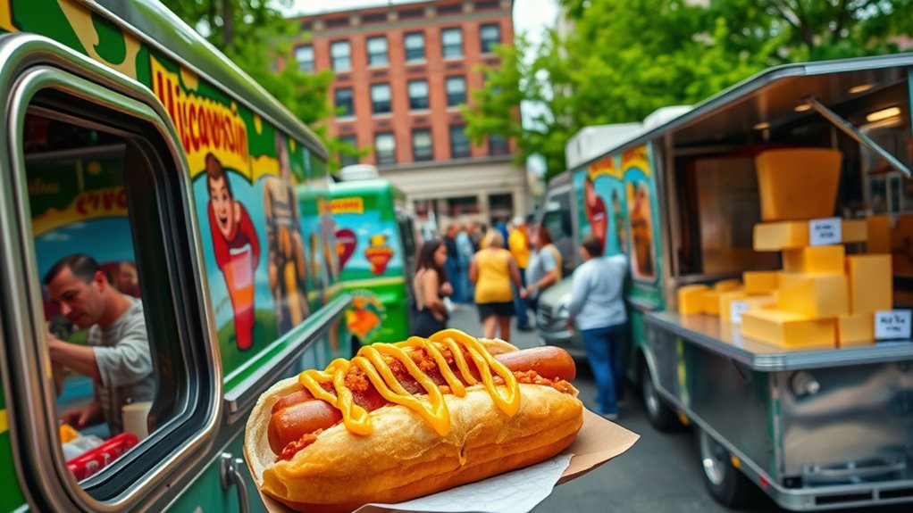 wisconsin cheese and sausages