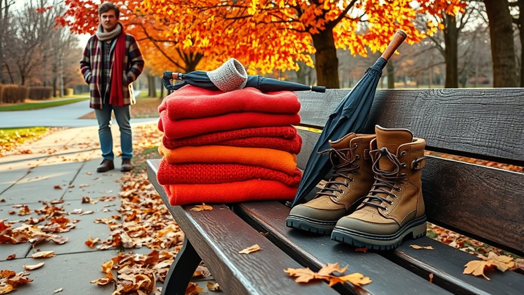 adjusting clothing for weather