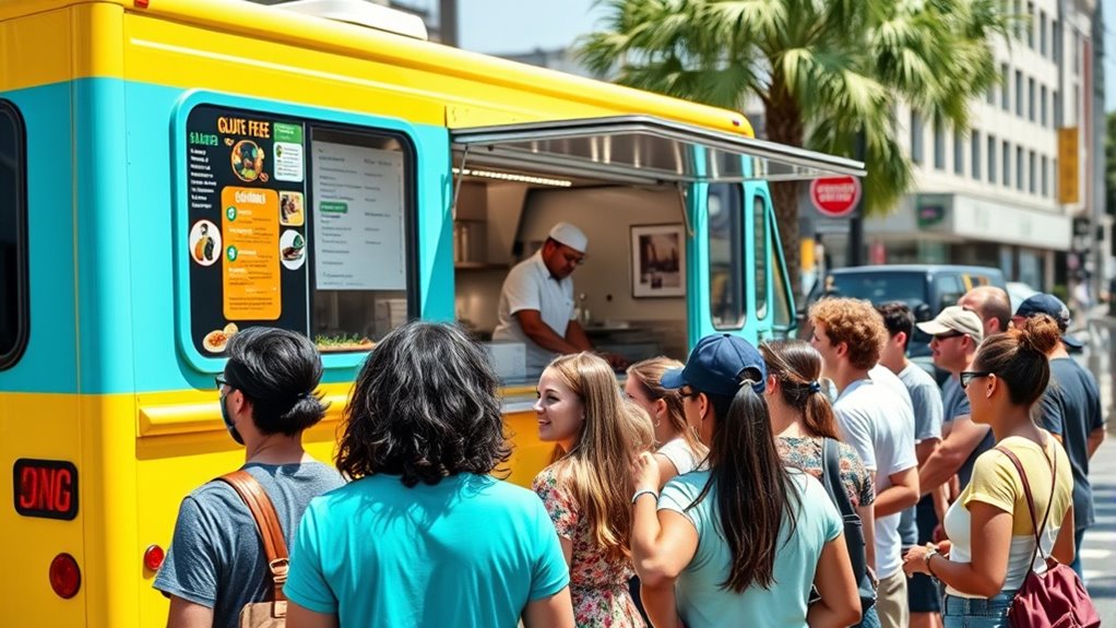 allergen friendly food truck branding