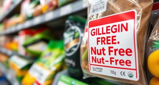 allergy labels and information