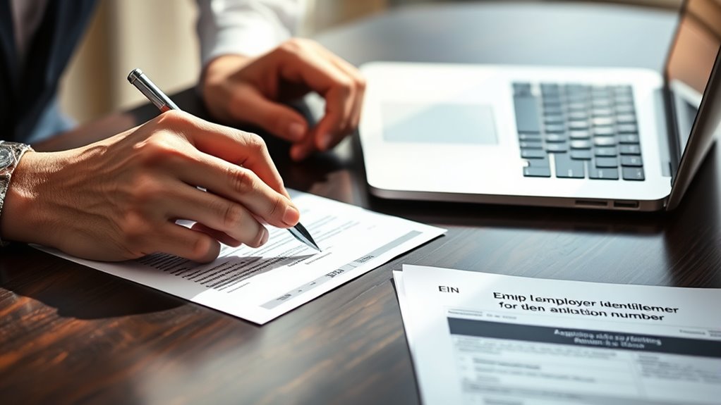 applying for business tax id