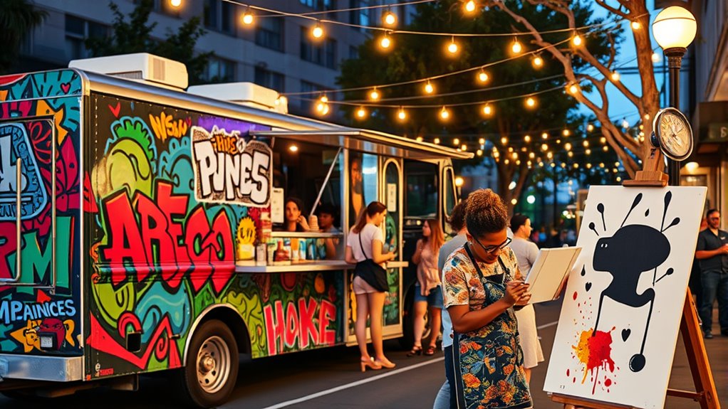 artful food truck collaborations