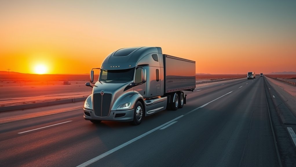 automated minimally staffed trucks