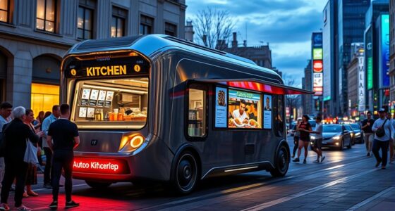 autonomous mobile kitchen trucks
