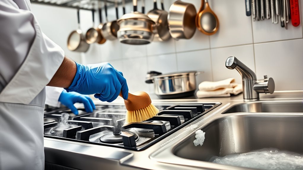 cleaning and servicing equipment