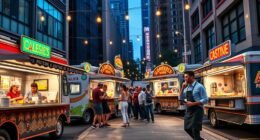 coordinating food truck locations