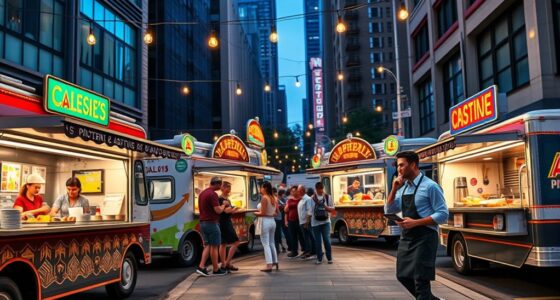 coordinating food truck locations