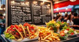 create a diverse meal offerings