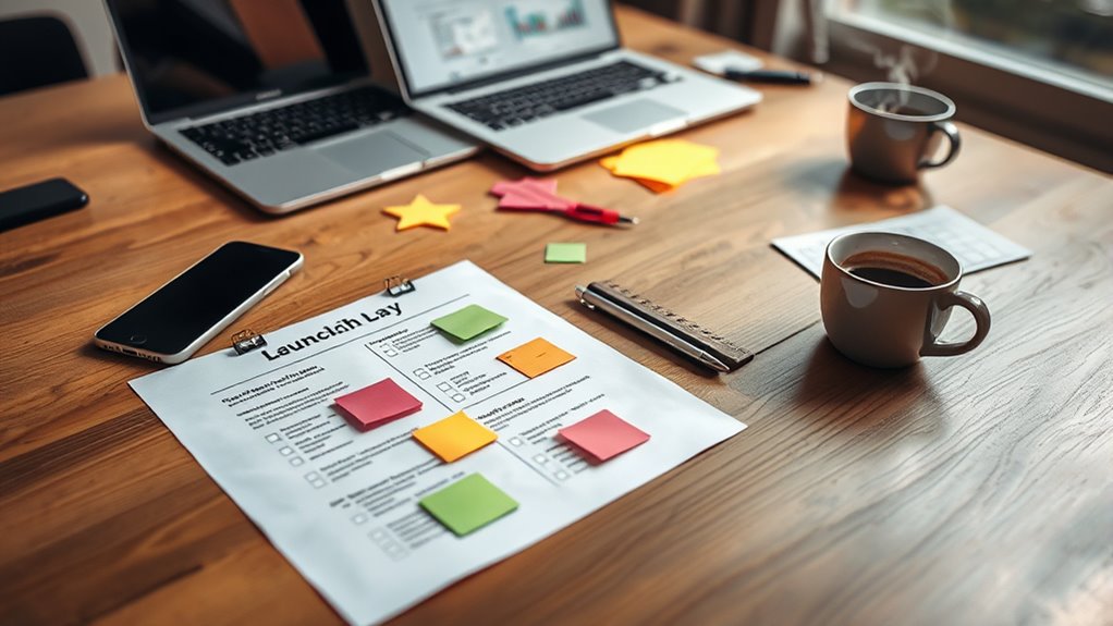 create comprehensive launch checklist