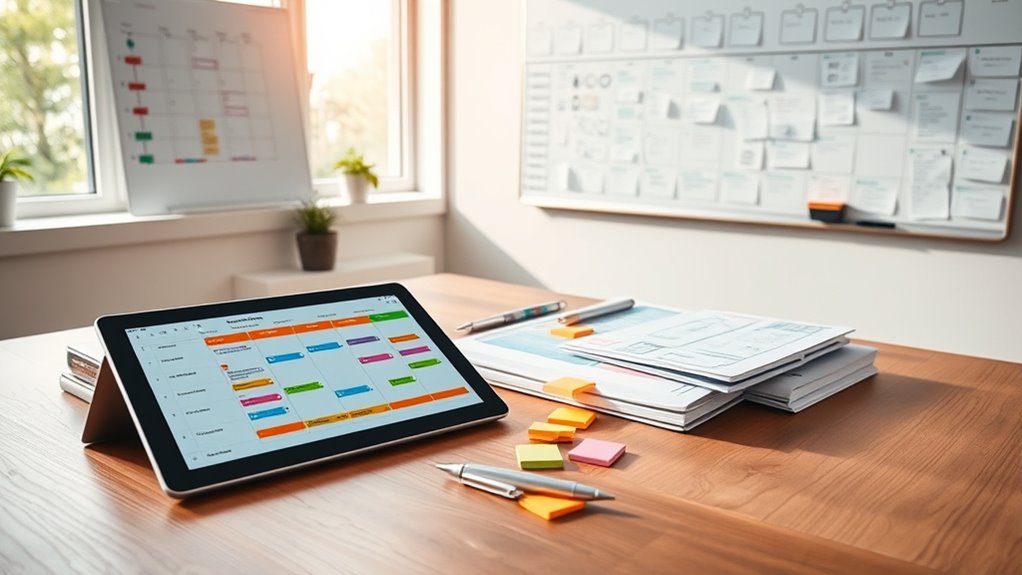 create detailed schedule plan