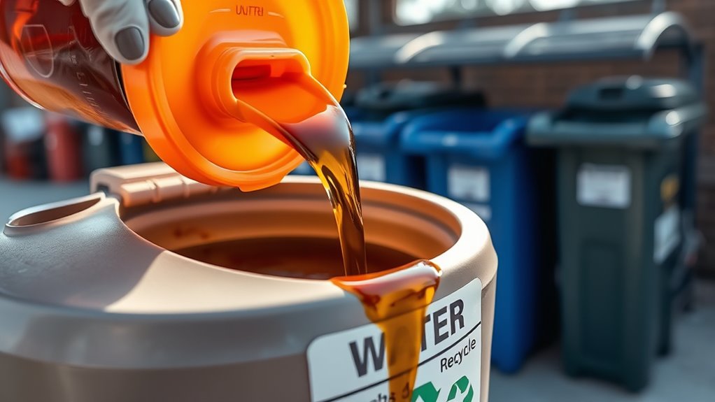 eco friendly oil disposal methods