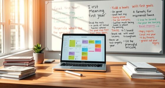 establish first year goals