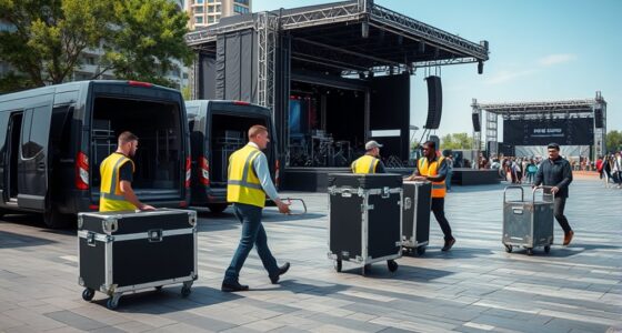 event setup and transport