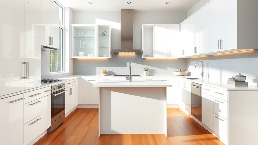 flexible kitchen space planning