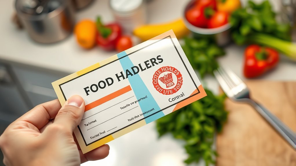 food handler permit certification