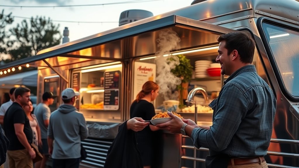 food truck customer service