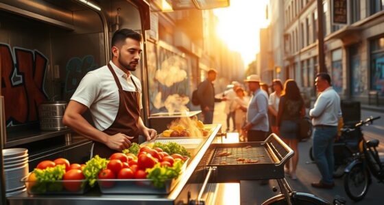 food truck daily routines