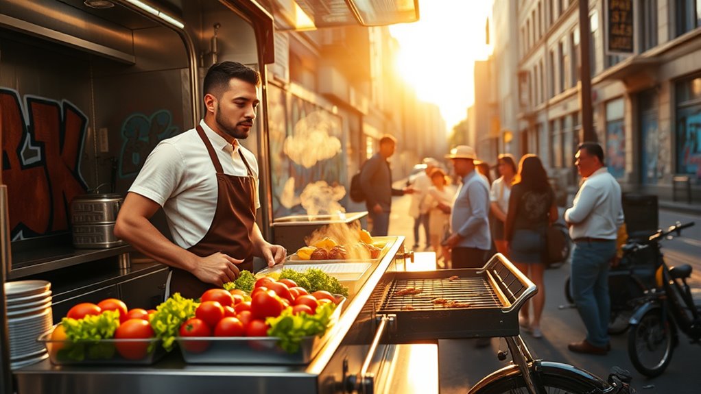 food truck daily routines