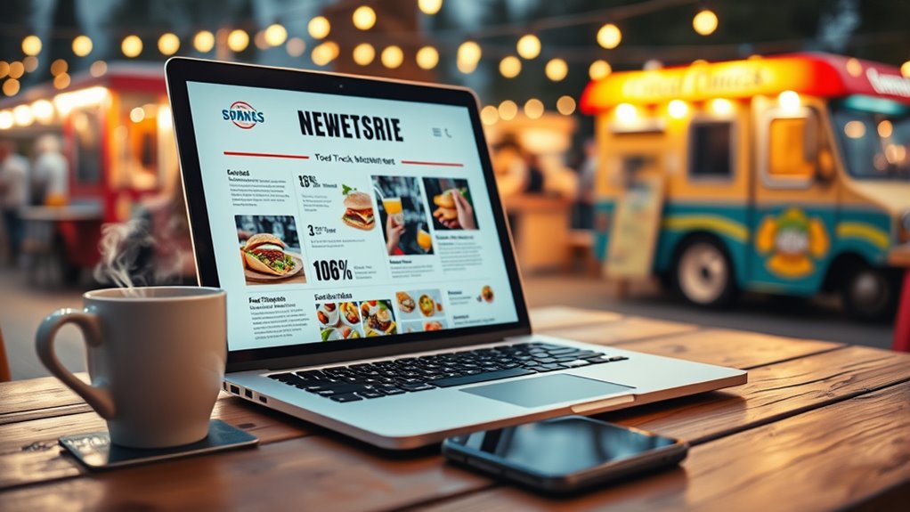 food truck email campaigns