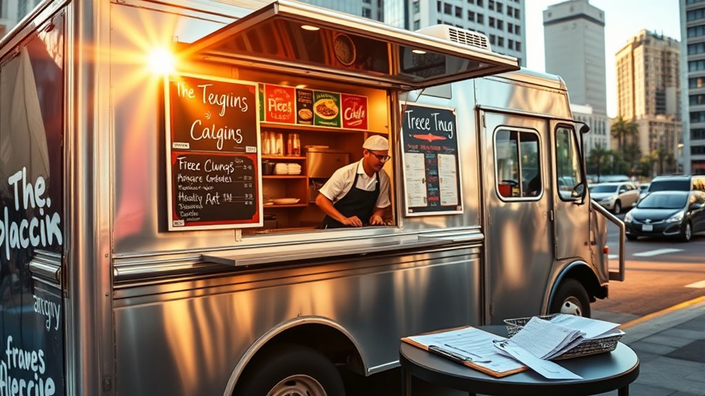 food truck permits and taxes