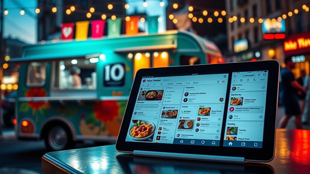 food truck social media tools