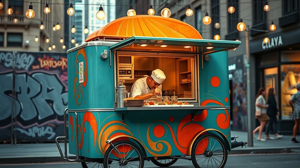 food trucks as mobile art