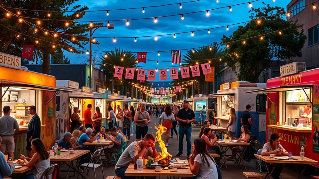 food trucks enhance community celebrations