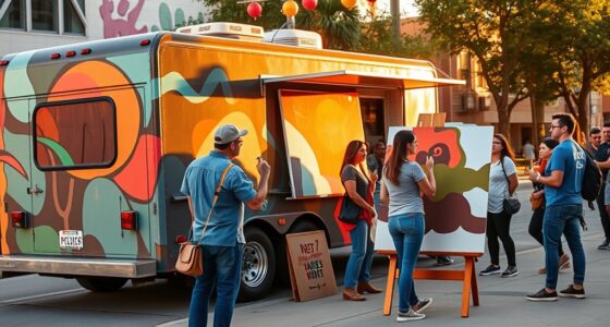 food trucks partner with artists