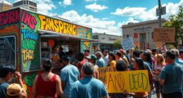 food trucks promote activism