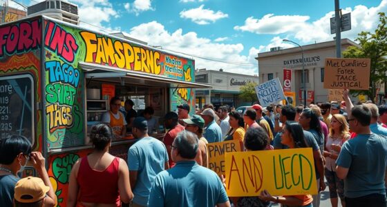 food trucks promote activism