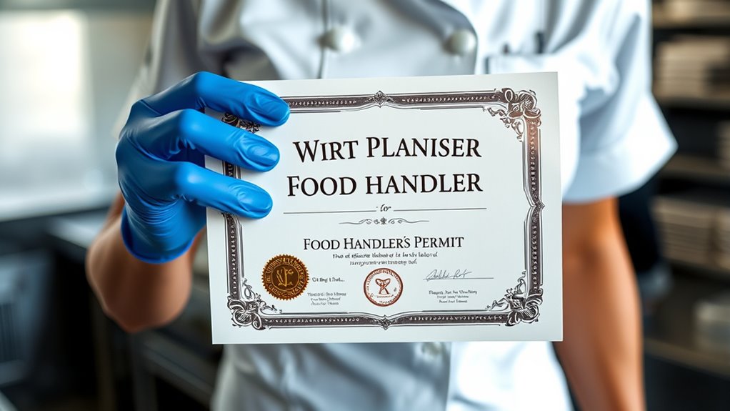 get food safety certification