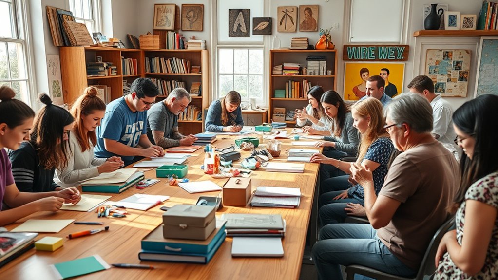 hosting skill sharing workshops