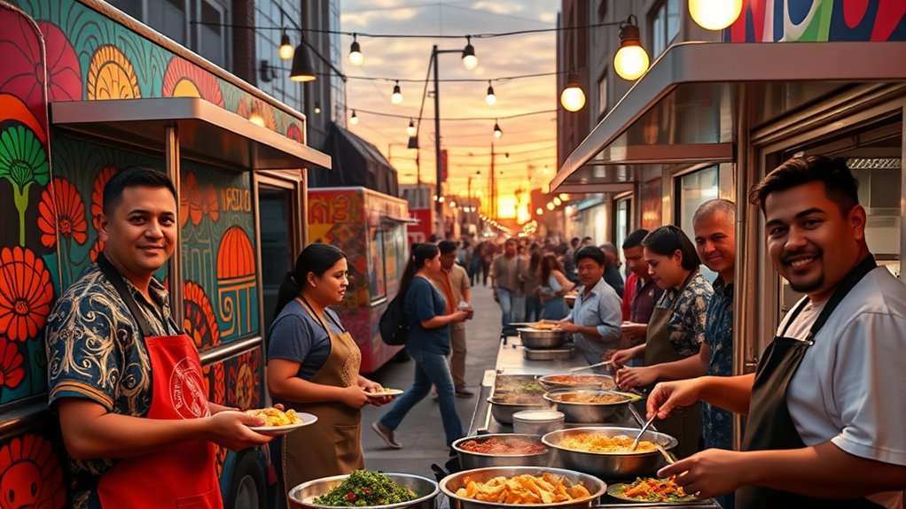 immigrant led food truck innovation