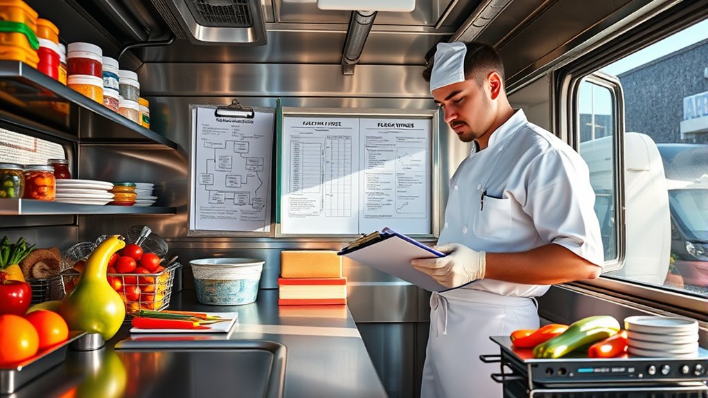 implement food safety and hygiene