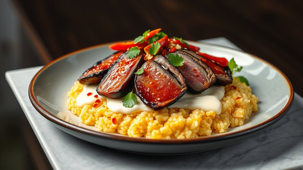 innovative blending of culinary styles