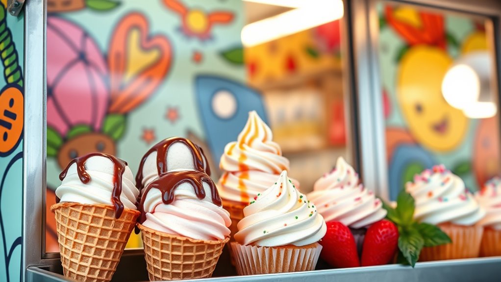 mobile dessert food trucks