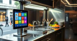 mobile kitchen order interfaces