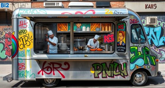 mobile kitchens as art